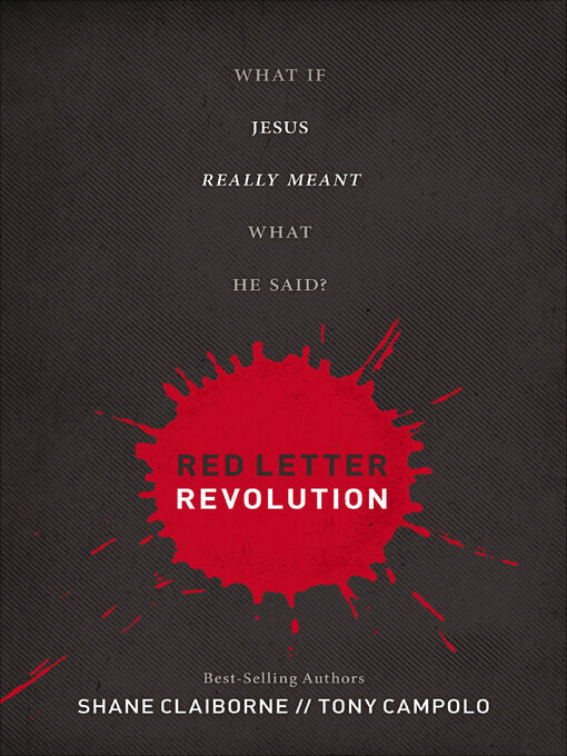 Title details for Red Letter Revolution by Shane Claiborne - Available